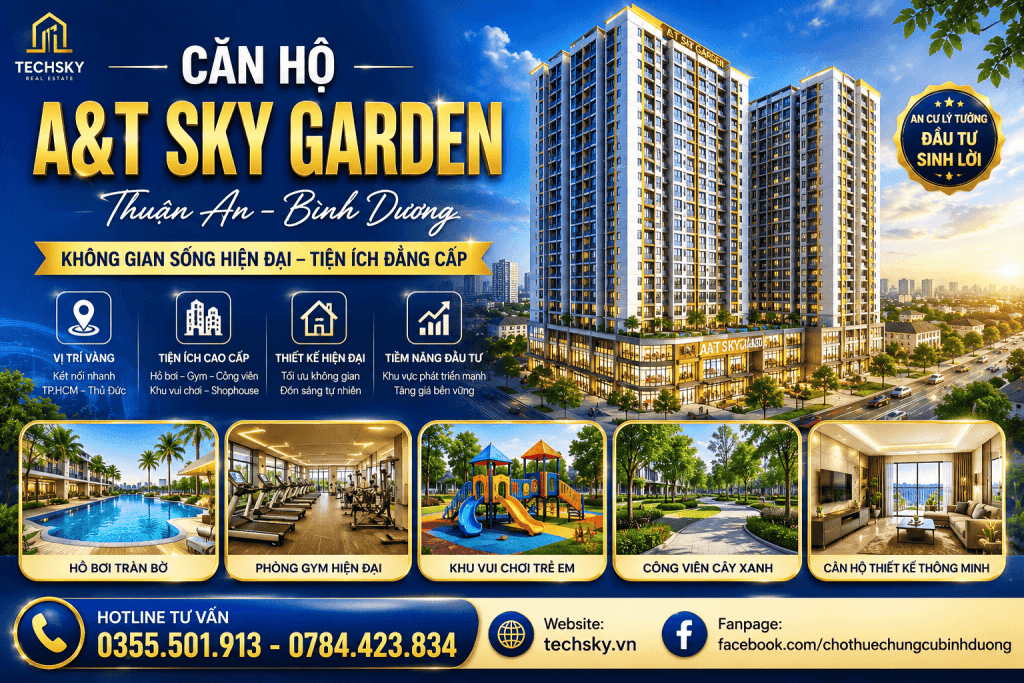 A&T Sky Garden Thuận An Bình Dương
