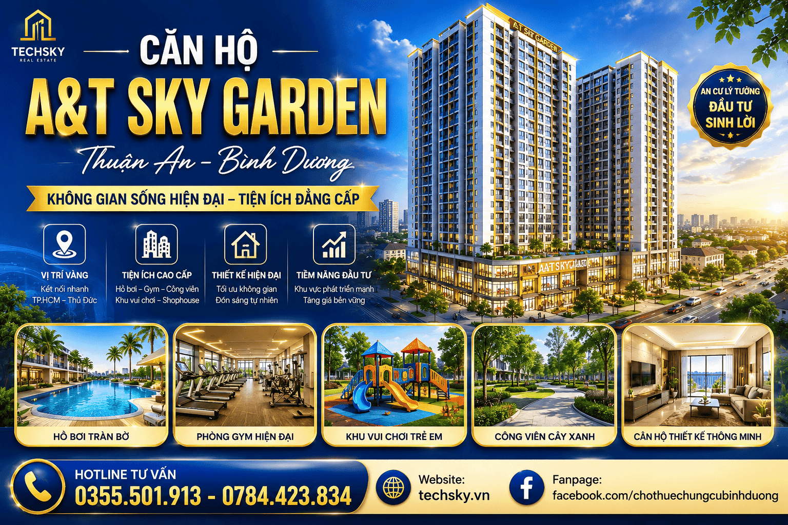 A&T Sky Garden Thuận An Bình Dương