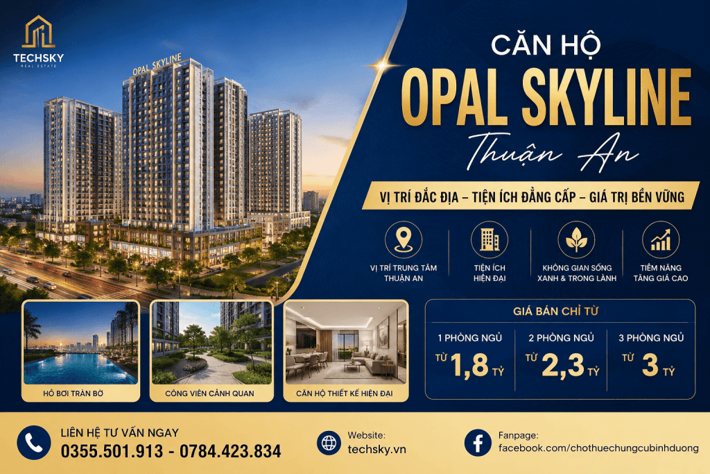 căn hộ opal skyline - lan anh home