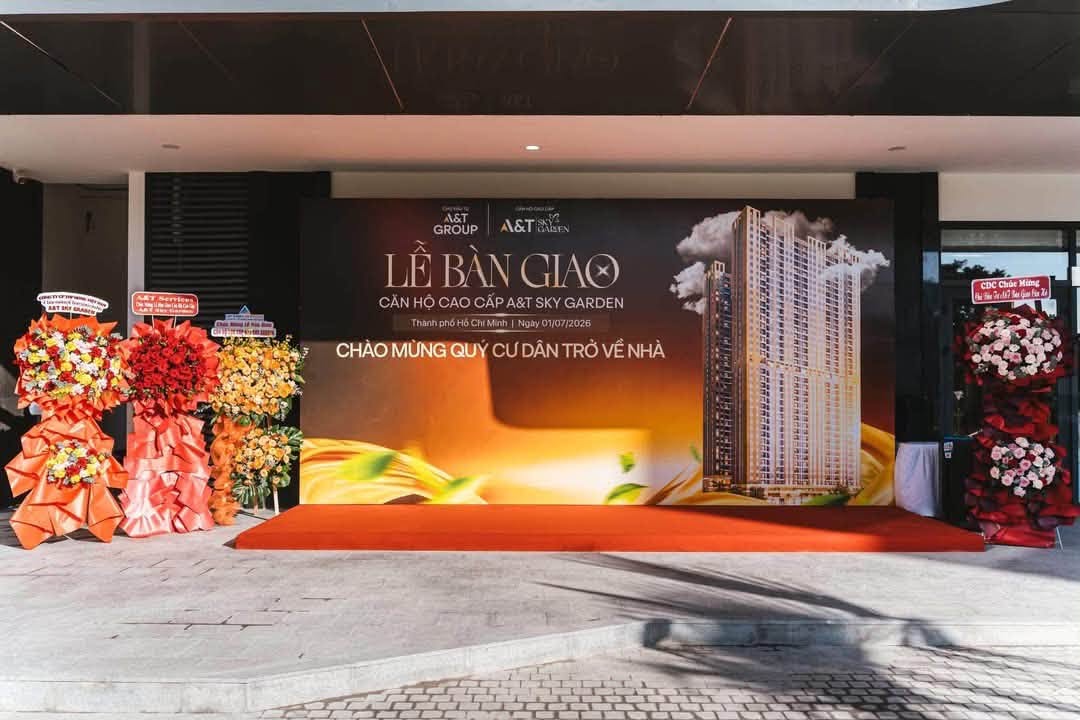 A&T Sky Garden Chính Thức Bàn Giao Căn Hộ 0