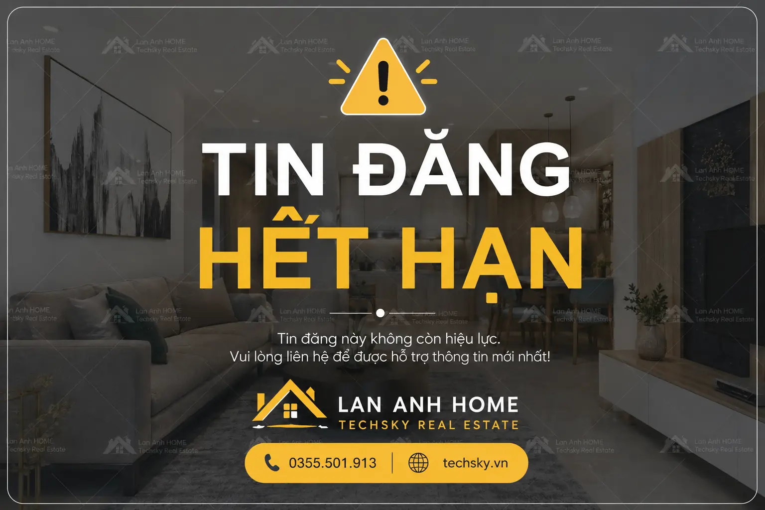 Tin đăng đã hết hạn