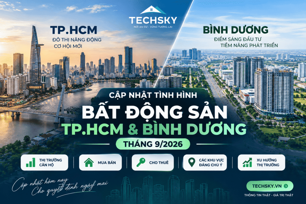 Cập nhật tình hình bất động sản TP.HCM và Bình Dương tháng 9/2026 | Lan Anh Home Cập nhật thị trường bất động sản TP.HCM và Bình Dương tháng 9/2026